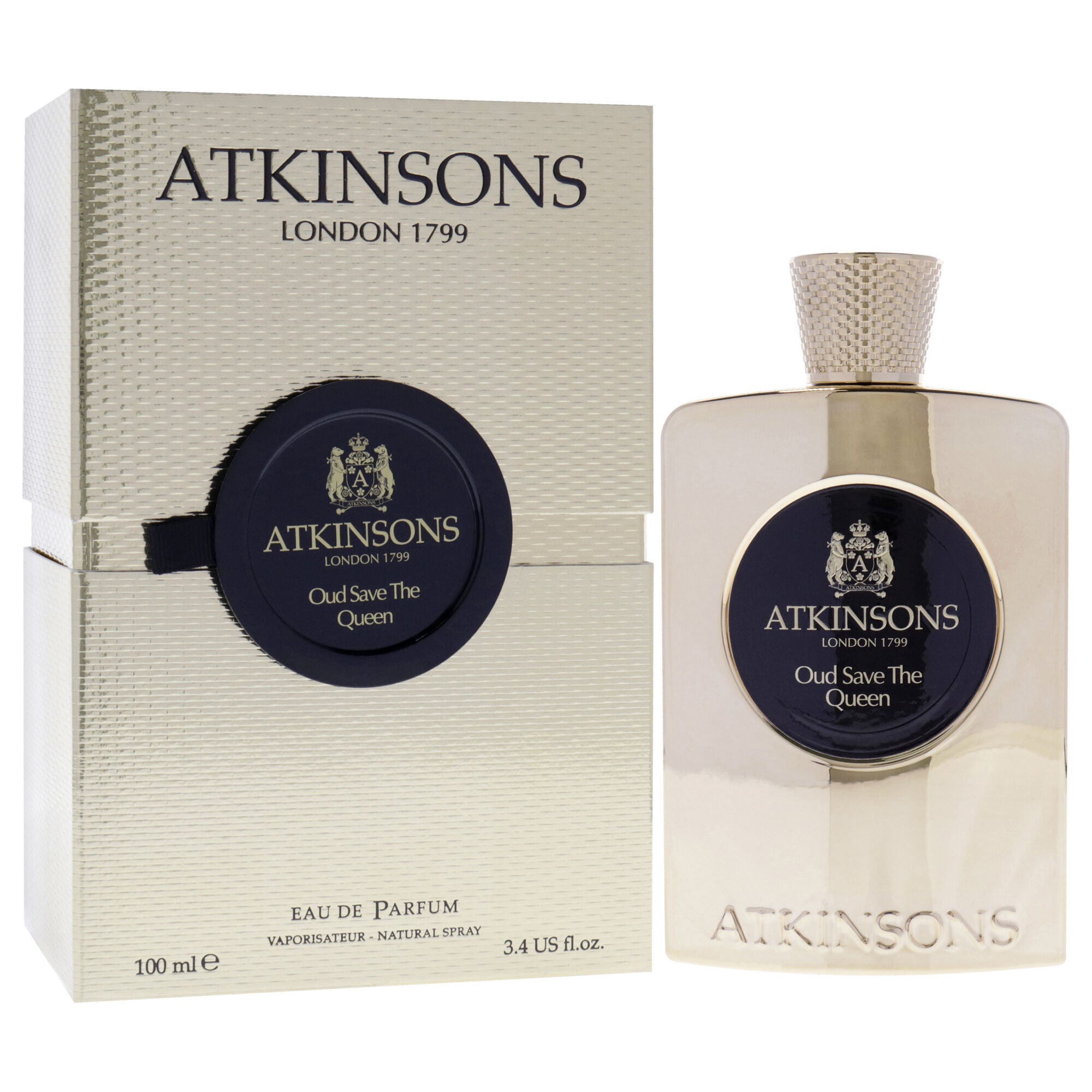 Oud Save The Queen by Atkinsons for Women - 3.4 oz EDP Spray, See Description, alternate image number 1
