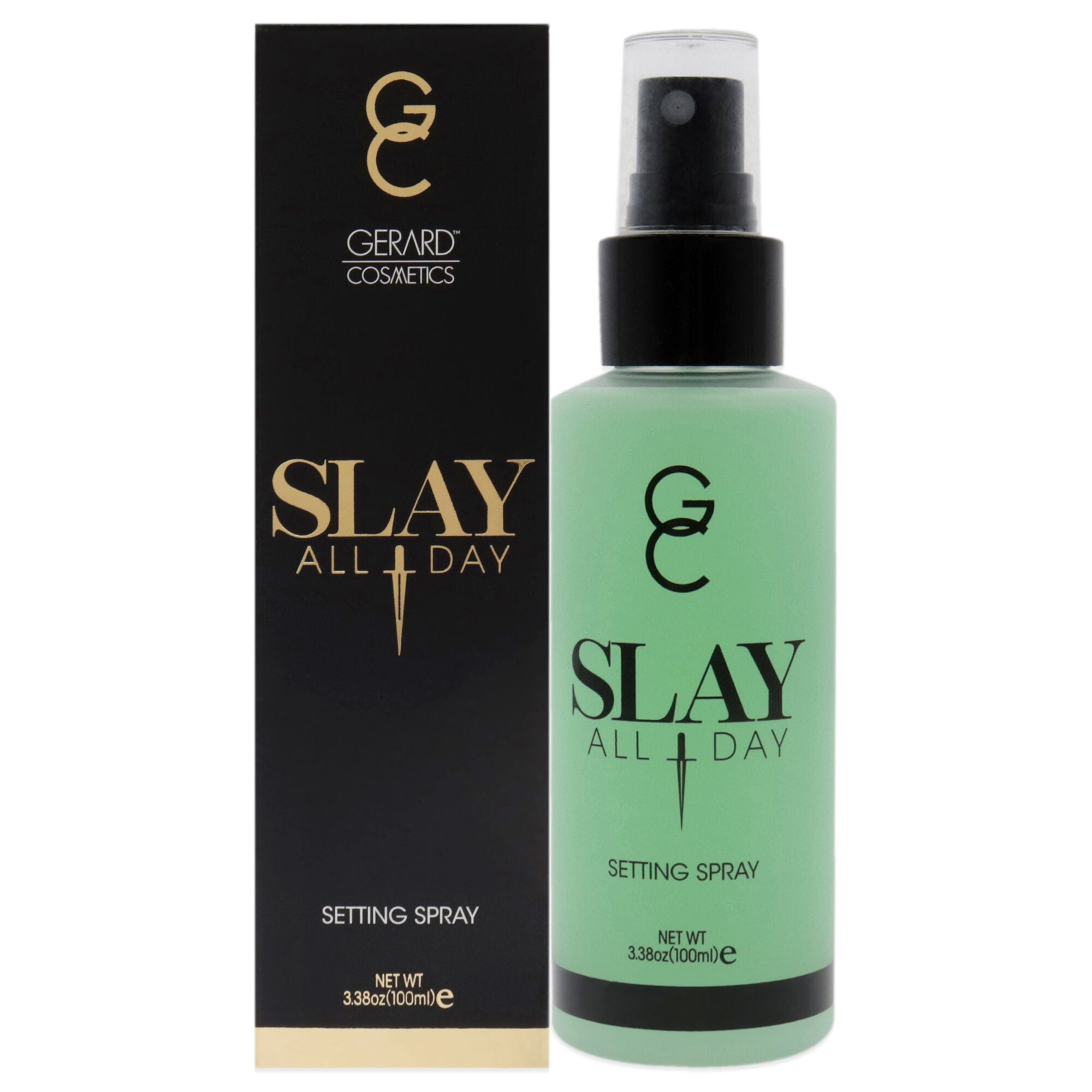 Slay All Day Setting Spray - Cucumber by Gerard Cosmetic for Women - 3.38 oz Setting Spray, See Description, hi-res image number 0