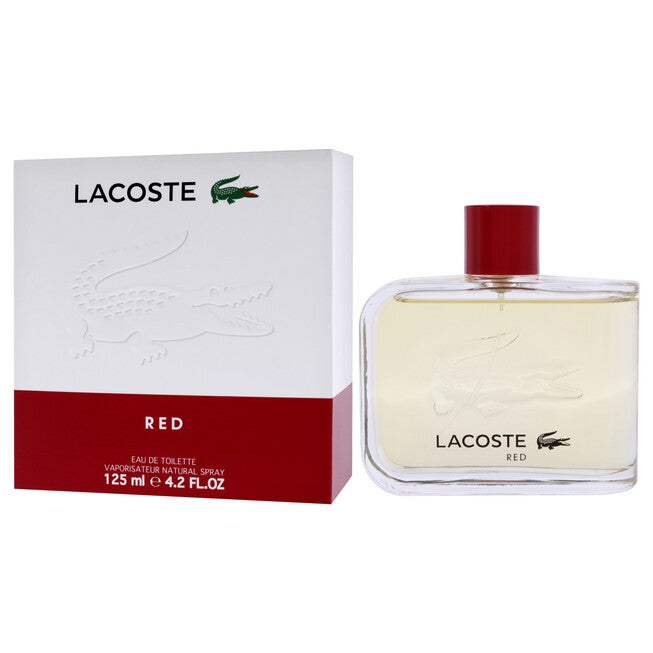 Lacoste Red by Lacoste for Men - 4.2 oz EDT Spray, NA, alternate image number null