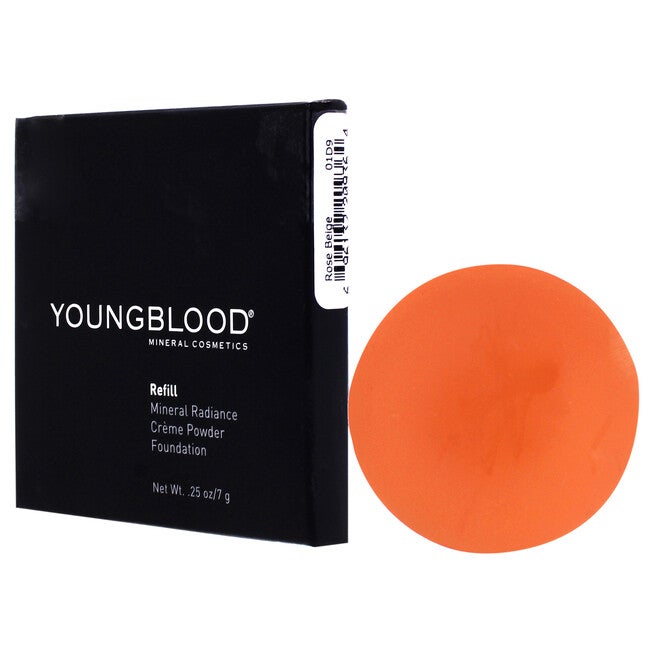 Mineral Radiance Creme Powder Foundation - Rose Beige by Youngblood for Women - 0.25 oz Foundation(Refill), See Description, alternate image number 3