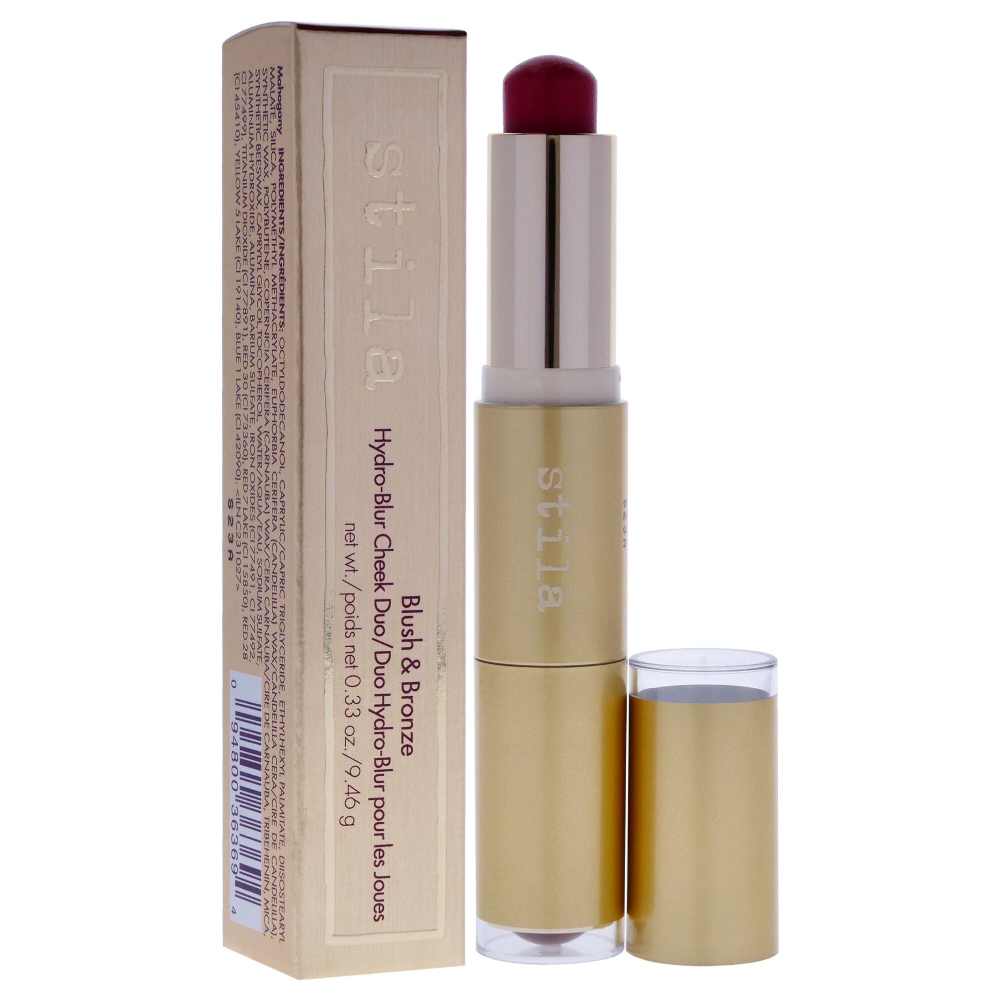 Blush and Bronze Hydro Blur Cheek Duo - Cranberry and Mahogany by Stila for Women - 0.33 oz Makeup, See Description, alternate image number 1