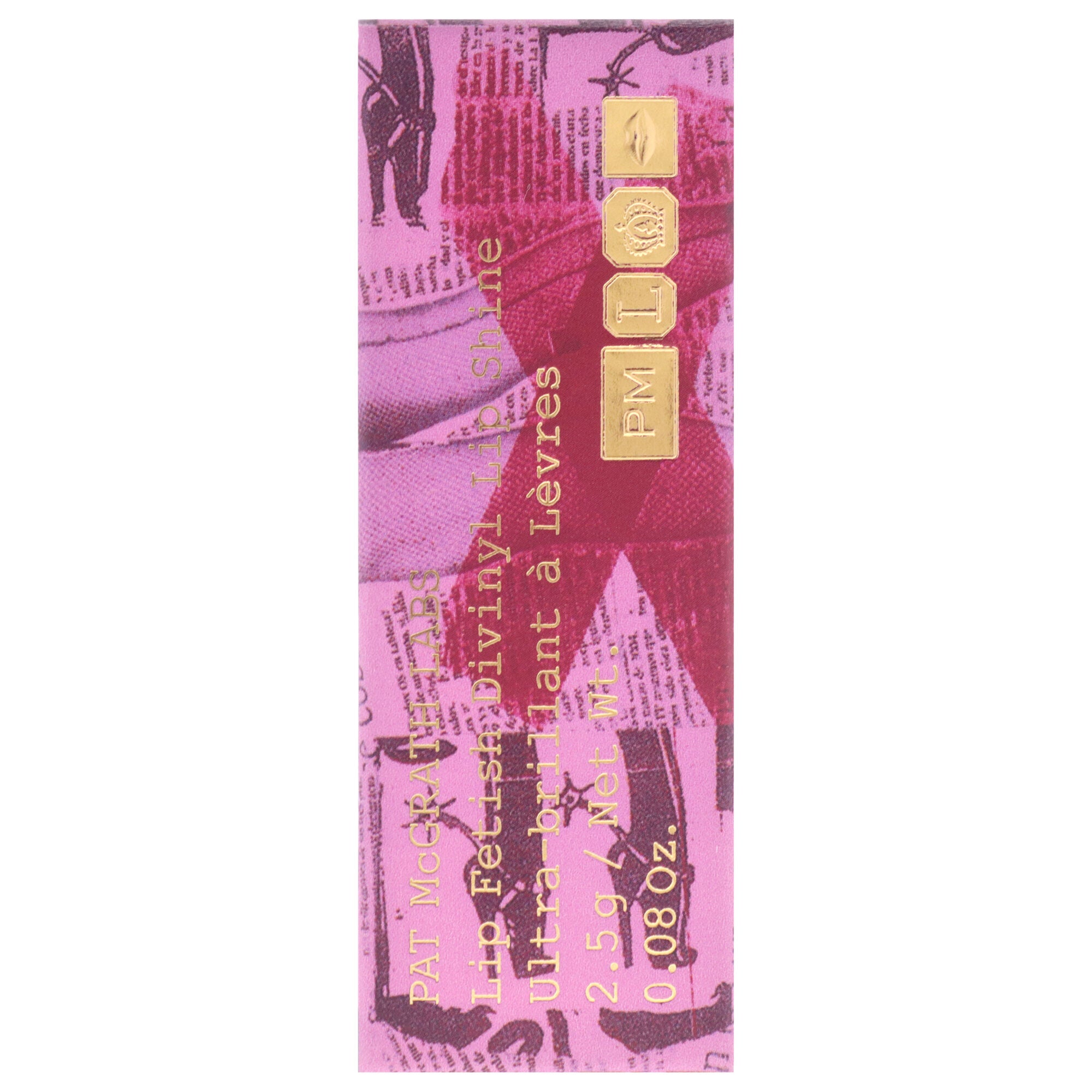 Lip Fetish Divinyl Lip Shine - Belle Amour by Pat Mcgrath Labs for Women - 0.08 oz Lipstick, Pink, alternate image number 4