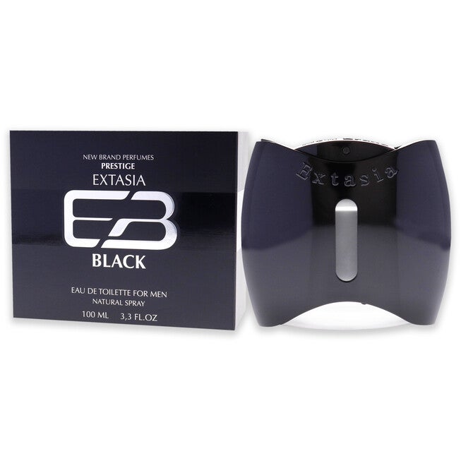 Extasia Black by New Brand for Men - 3.4 oz EDT Spray, See Description, alternate image number 3