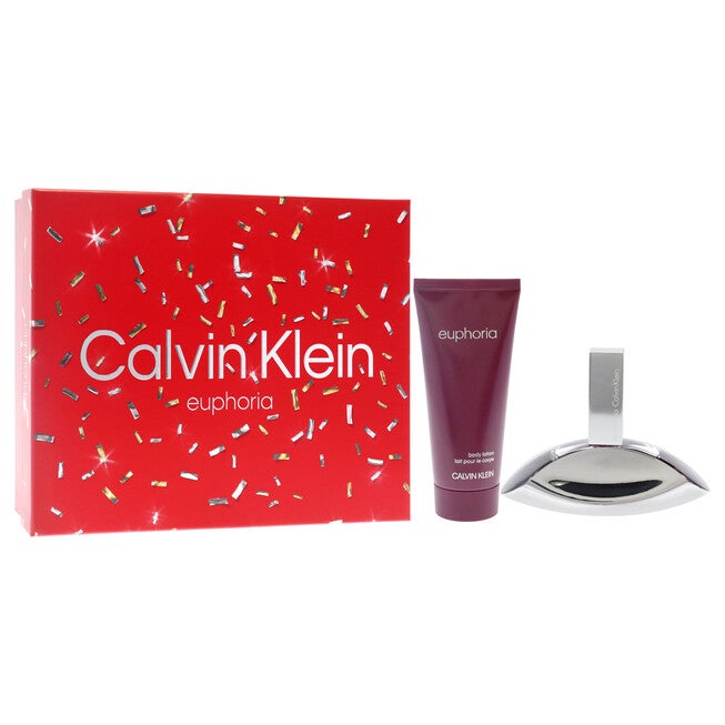 Euphoria by Calvin Klein for Women - 2 Pc Gift Set 1.7oz EDP Spray, 3.4oz Sensual Skin Lotion, See Description, alternate image number 2