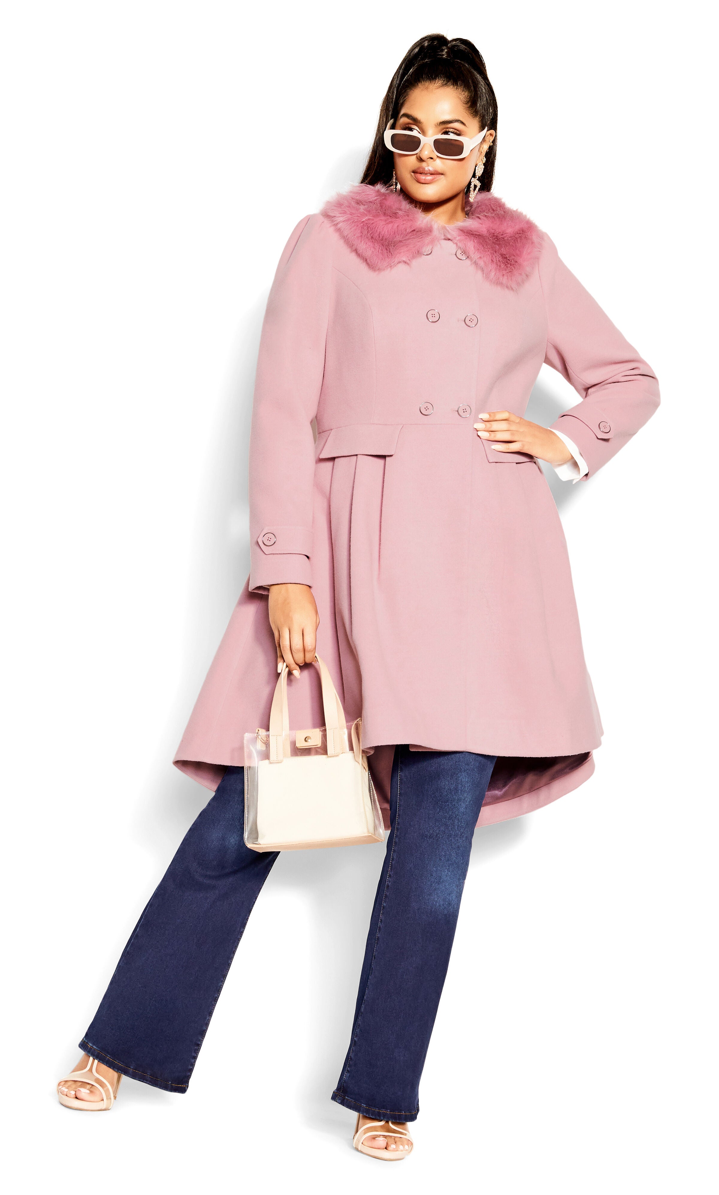 Grandiose Coat - blush, Pink, hi-res image number 0