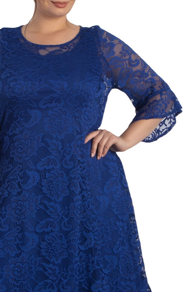 Livi Lace Dress, SAPPHIRE / Royal Blue, alternate image number 1