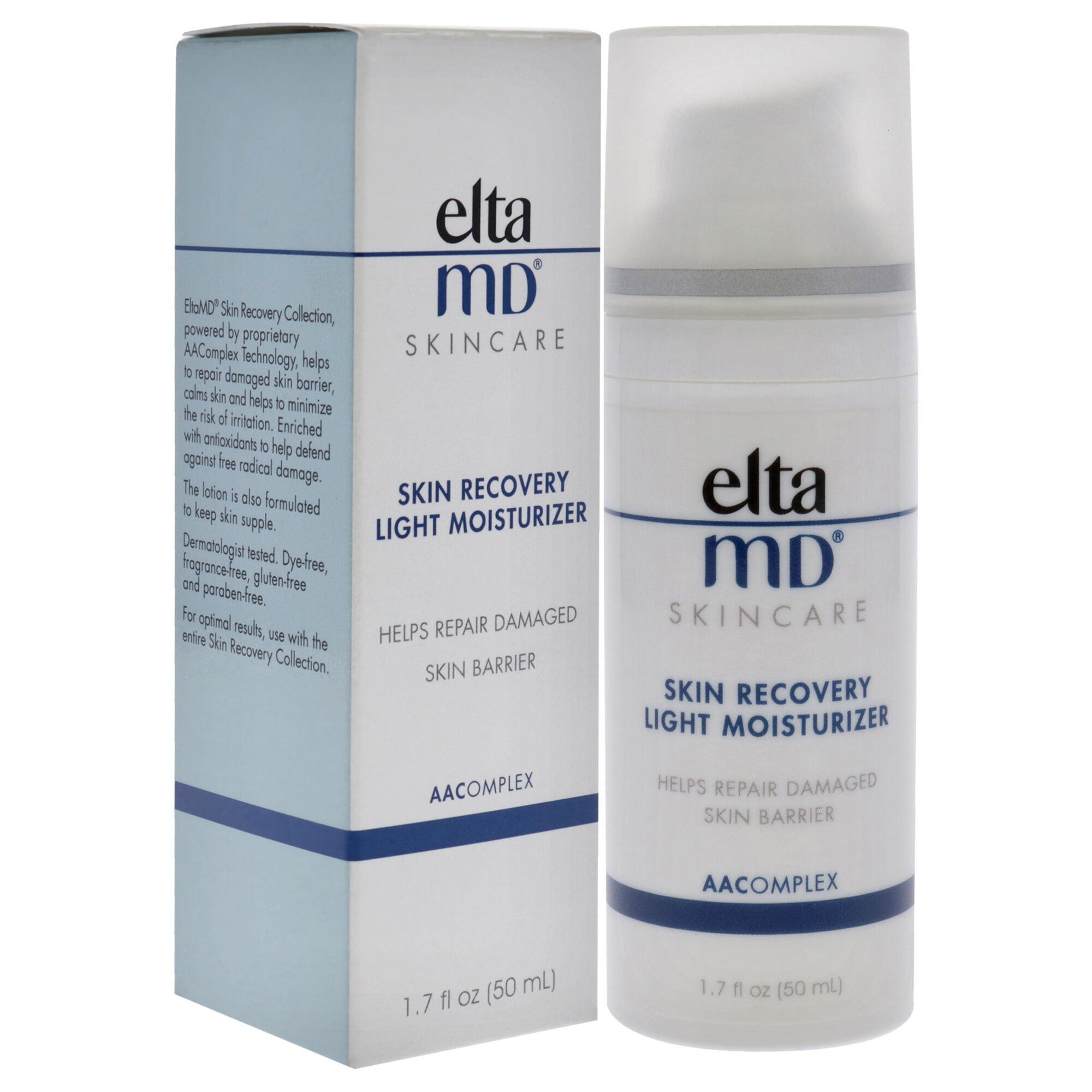 Skin Recovery Light Moisturizer by EltaMD for Unisex - 1.7 oz Moisturizer, See Description, alternate image number 2