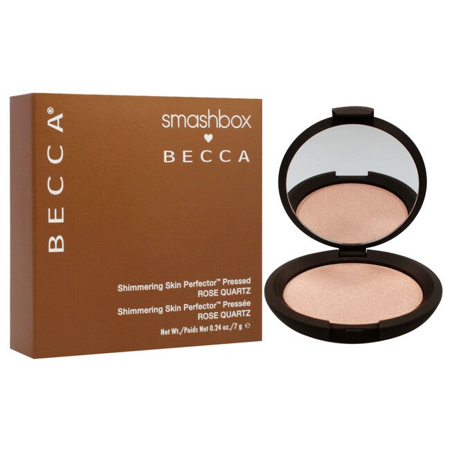 Becca Shimmering Skin Perfector Pressed - Rose Quartz by SmashBox for Women - 0.24 oz Highlighter, , alternate image number null