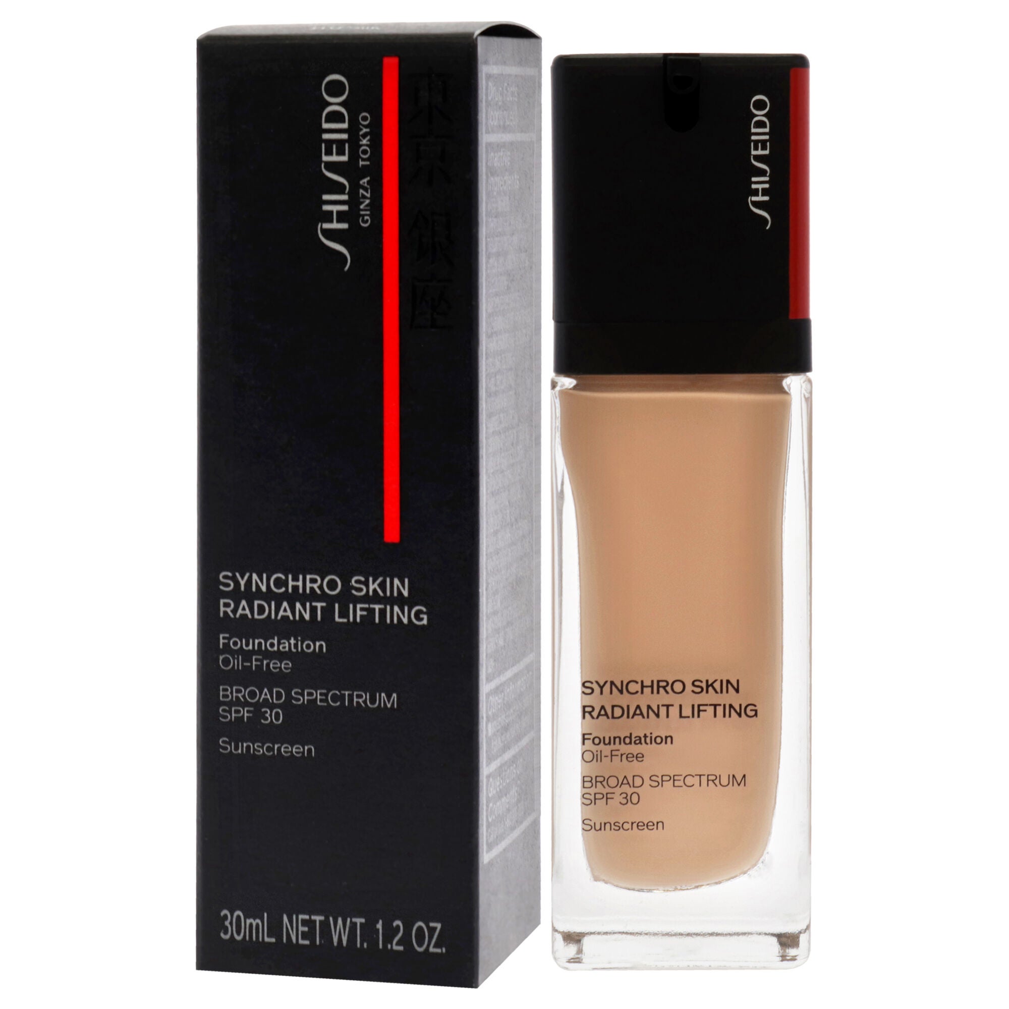 Synchro Skin Radiant Lifting Foundation SPF 30 - 310 Silk by Shiseido for Women - 1.2 oz Foundation, , alternate image number 7