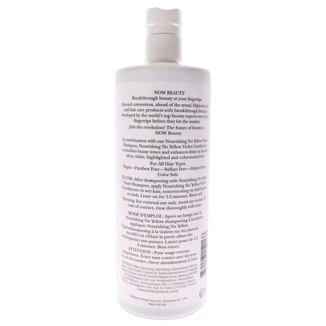 No Yellow Conditioner by NOW Beauty for Unisex - 32 oz Conditioner, , alternate image number 4