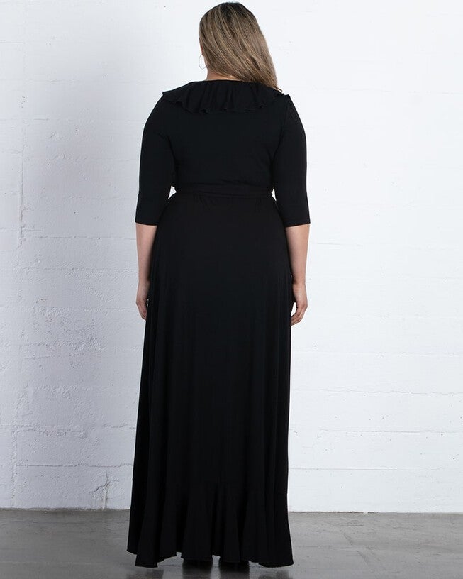 Maritime Maxi Dress, Black Noir, alternate image number null