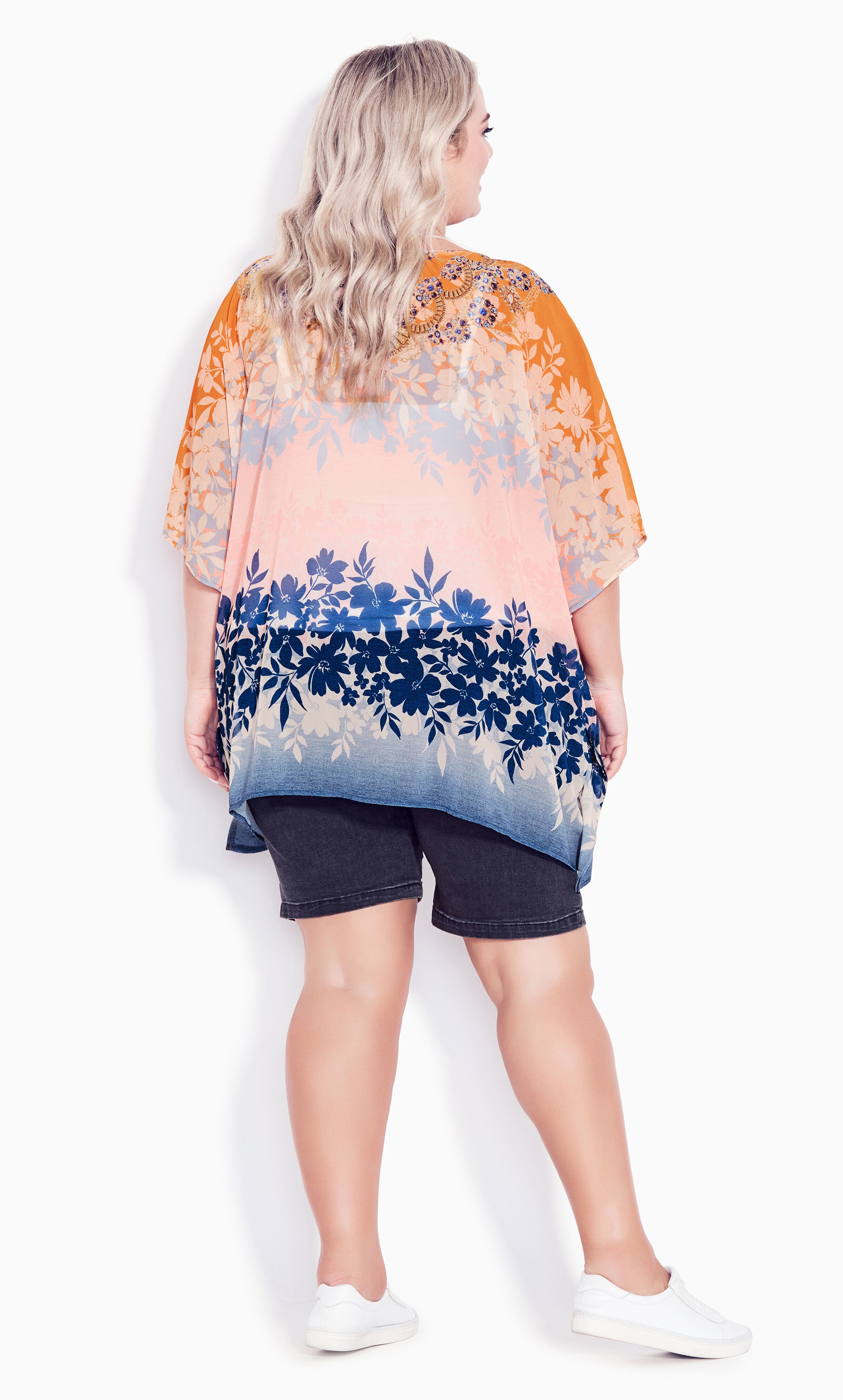 Vienna Beaded Kaftan - orange, , alternate image number 4