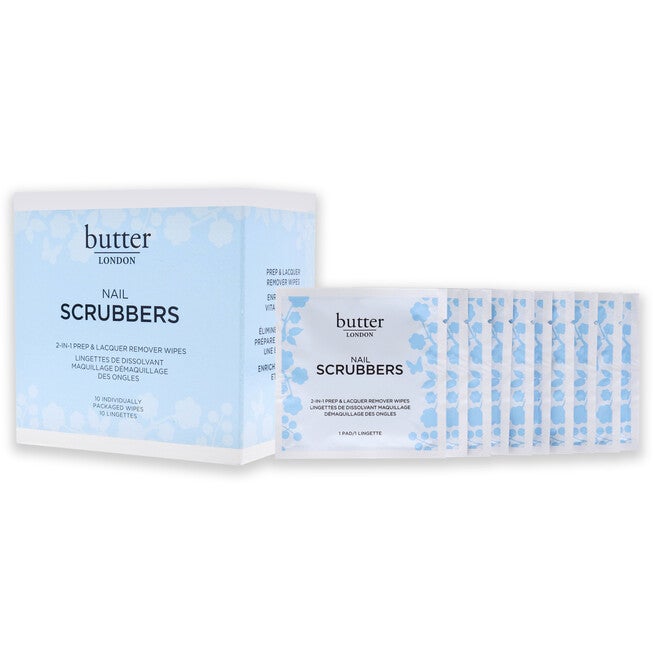 Nail Scrubbers by Butter London for Women - 10 Pc Wipes, See Description, alternate image number 3