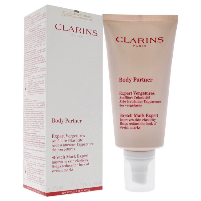 Body Partner Stretch Mark Expert by Clarins for Unisex - 5.8 oz Body Lotion, , alternate image number 6