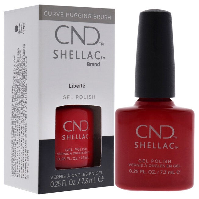 Shellac Nail Color - Liberte by CND for Women - 0.25 oz Nail Polish, See Description, alternate image number 2