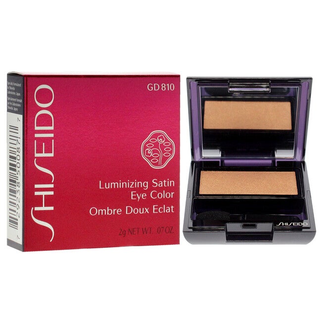 Luminizing Satin Eye Color - GD810 Bullion by Shiseido for Women - 0.07 oz Eye Shadow, See Description, alternate image number 2