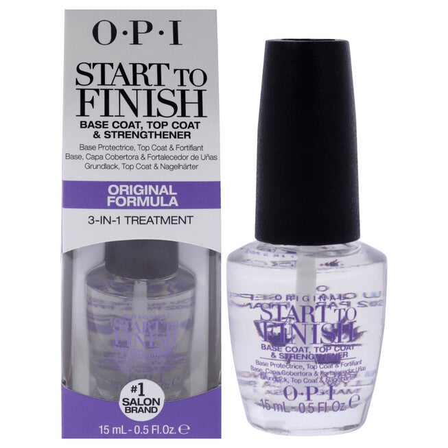 Start to Finish Base & Top Coat Strengthener - # NT T70 by OPI for Women - 0.5 oz Nail Strengthener, See Description, hi-res image number 0