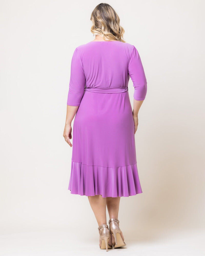 Whimsy Wrap Dress, Lilac, alternate image number 1