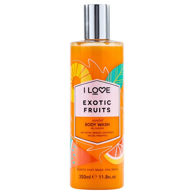 Scented Body Wash - Exotic Fruit by I Love Cosmetics for Women - 11.8 oz Body Wash, NA, hi-res image number null