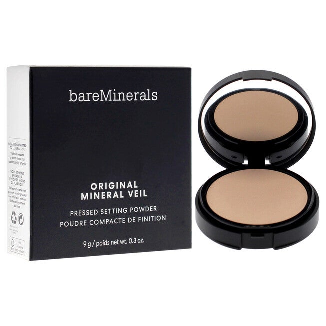 Original Mineral Veil Pressed Setting Powder - Sheer Light by bareMinerals for Women - 0.3 oz Powder, See Description, alternate image number null