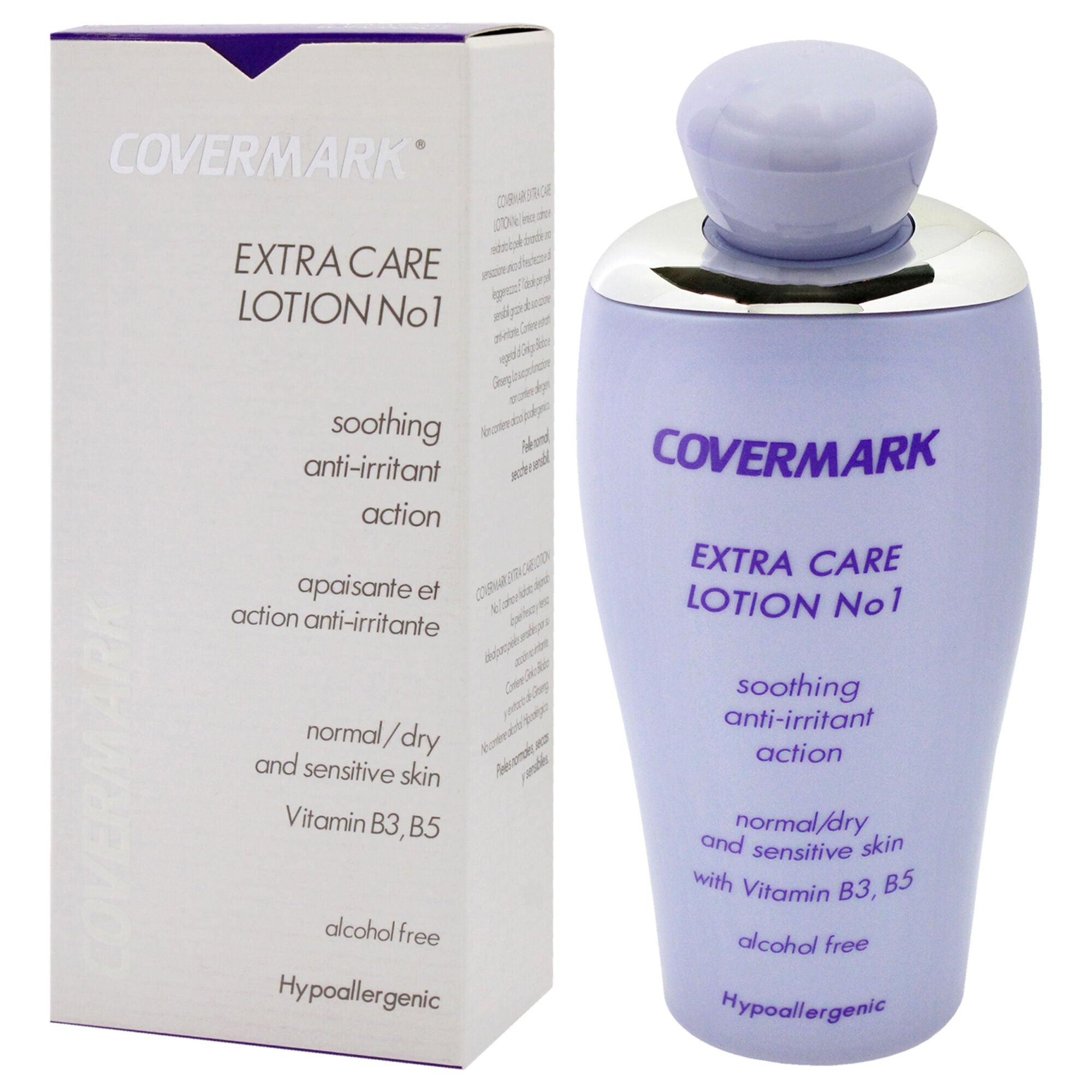 Extra Care Lotion No1 Soothing Anti-Irritant Action - Dry Normal Sensitive Skin by Covermark for Women - 6.76 oz Lotion, See Description, alternate image number 3