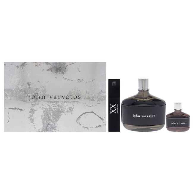 John Varvatos Heritage by John Varvatos for Men - 3 Pc Gift Set 4.2oz Heritage EDT Spray, 0.57oz XX EDT Spray, 0.5oz Heritage EDT Spray, See Description, hi-res image number 0