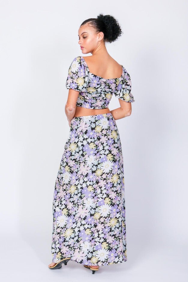 Sonny & Cher Crop Top and Skirt Two Piece Set, , alternate image number 5
