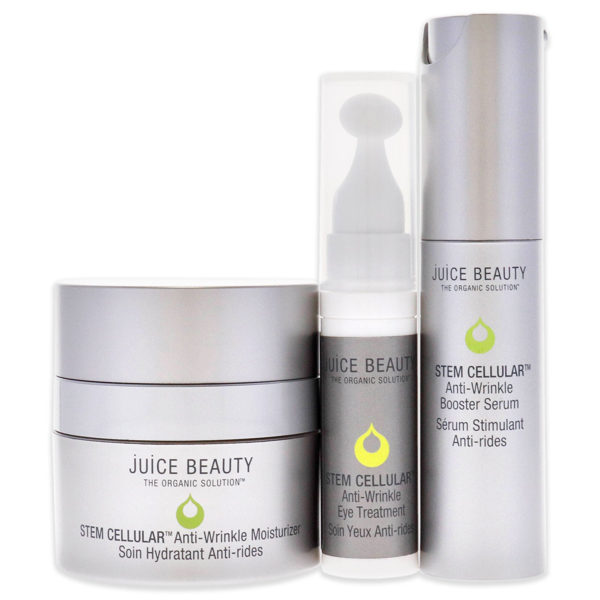 Stem Cellular Anti-Wrinkle Solutions Kit by Juice Beauty for Women - 3 Pc, See Description, alternate image number 4