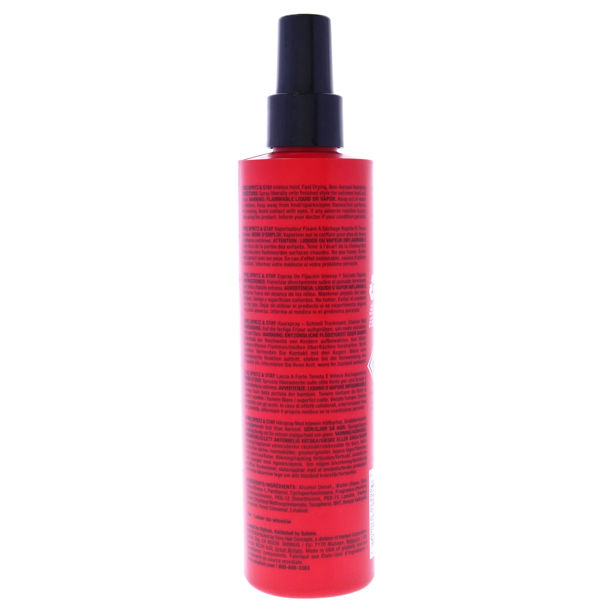 Big Sexy Hair Spritz Stay Hairspray by Sexy Hair for Unisex - 8.5 oz Hair Spray, , alternate image number 4