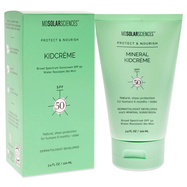 Mineral KidCreme SPF 50 by MDSolarSciences for Unisex - 3.4 oz Sunscreen, See Description, alternate image number 1