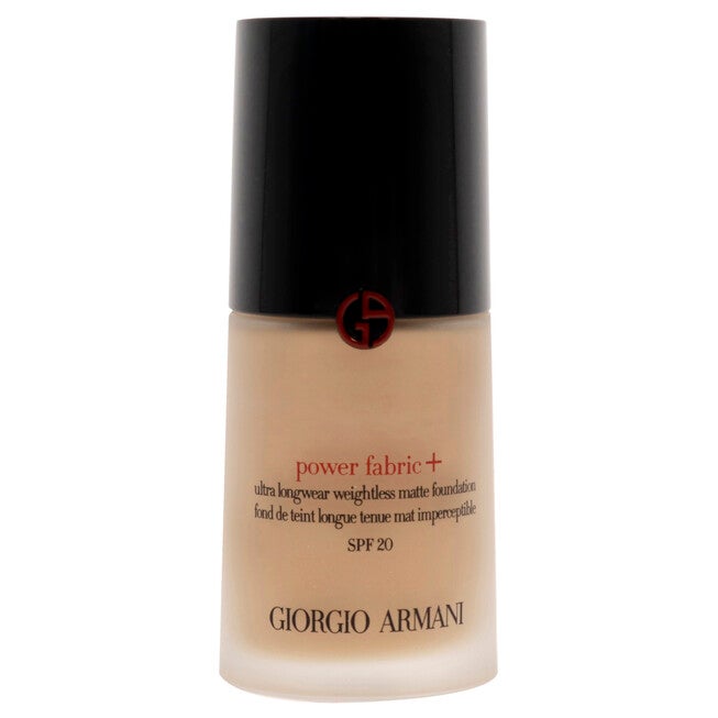 Power Fabric Plus Longwear Weightless Matte Foundation SPF 20 - 4.75 by Giorgio Armani for Women - 1 oz Foundation, See Description, alternate image number 4