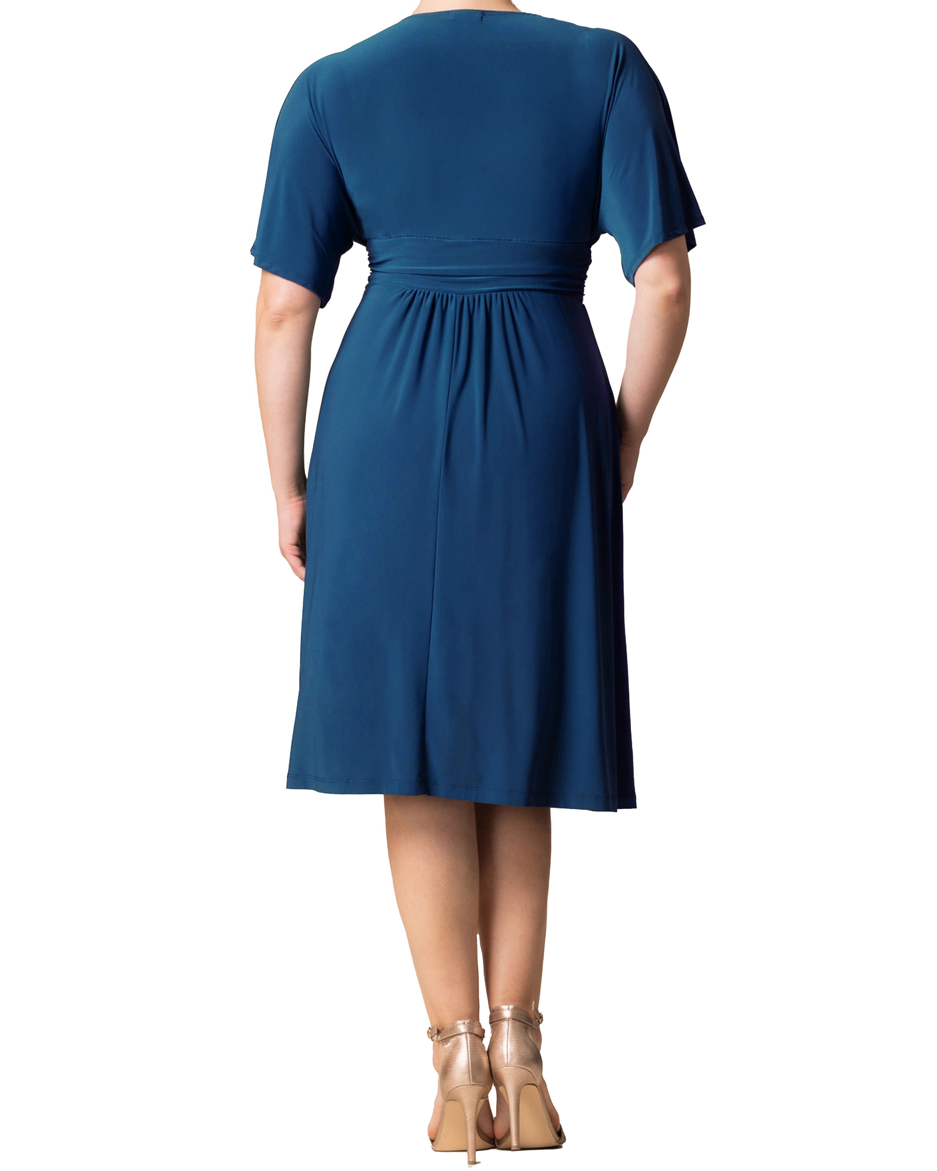 Gia Midi Dress, AEGEAN BLUE / Teal, alternate image number 1