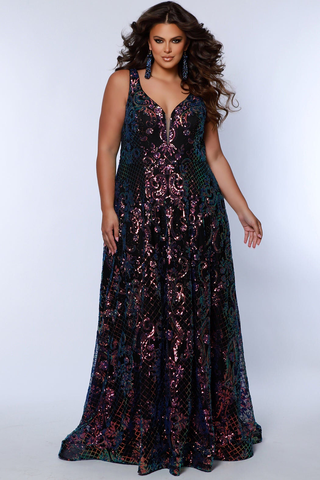 IN CONTROL GALA GOWN, Phoenix / Red, hi-res image number 0