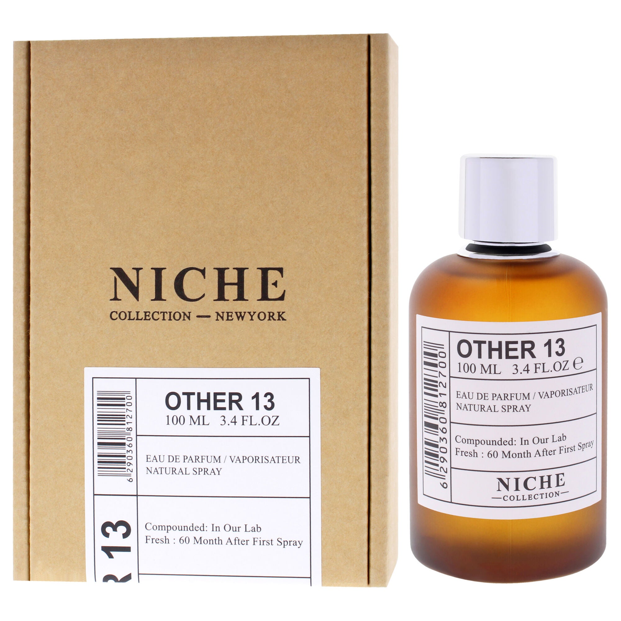 Niche Collection - Other 13 by Khalis for Men - 3.4 oz EDP Spray, Clear, alternate image number 3