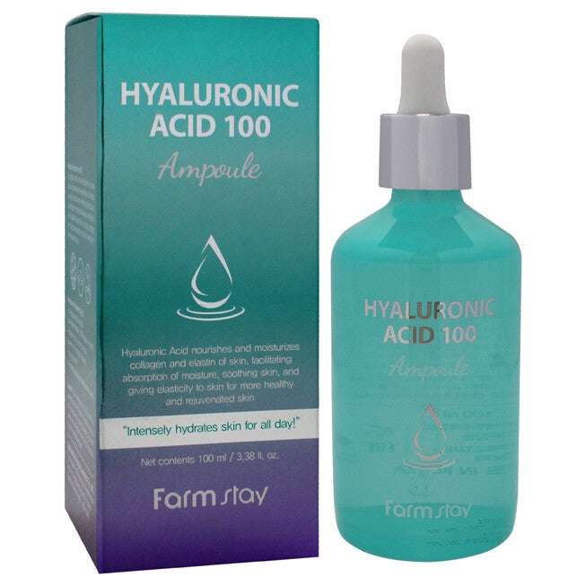 Hyaluronic Acid 100 Ampoule by FarmStay for Women - 3.38 oz Treatment, See Description, alternate image number 2