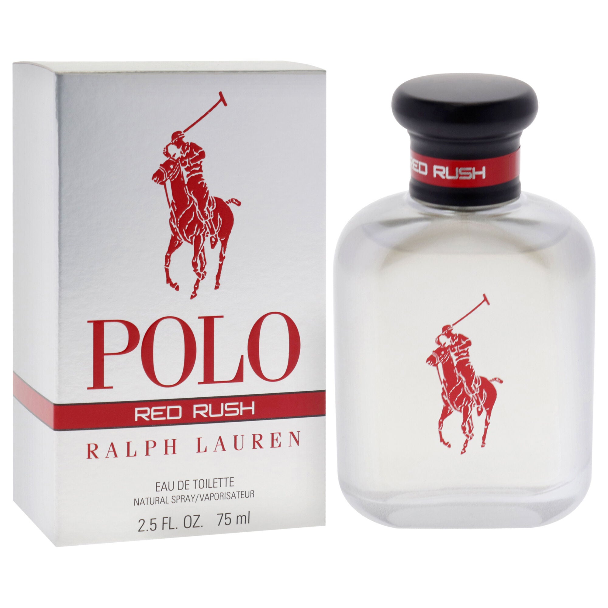 Polo Red Rush by Ralph Lauren for Men - 2.5 oz EDT Spray, See Description, alternate image number 2