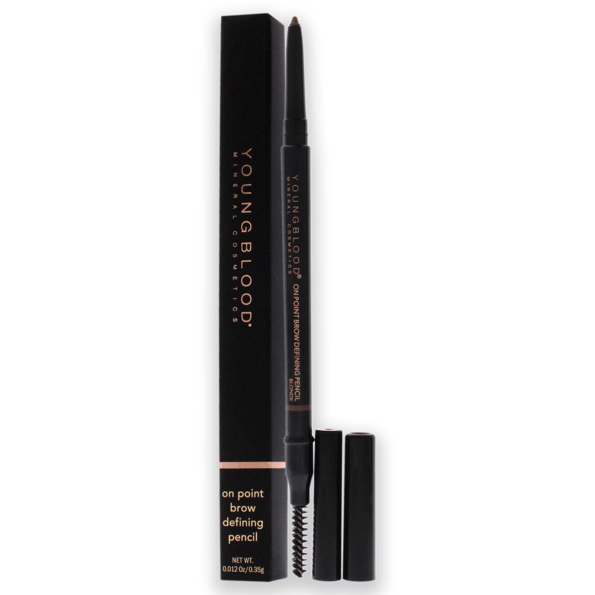 On Point Brow Defining Pencil - Blonde by Youngblood for Women - 0.012 oz Eyebrow Pencil, See Description, alternate image number 3