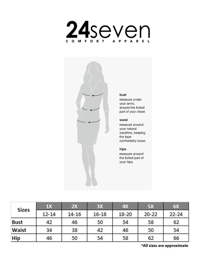 Green Print Midi Length Plus Size Skirt, , alternate image number null
