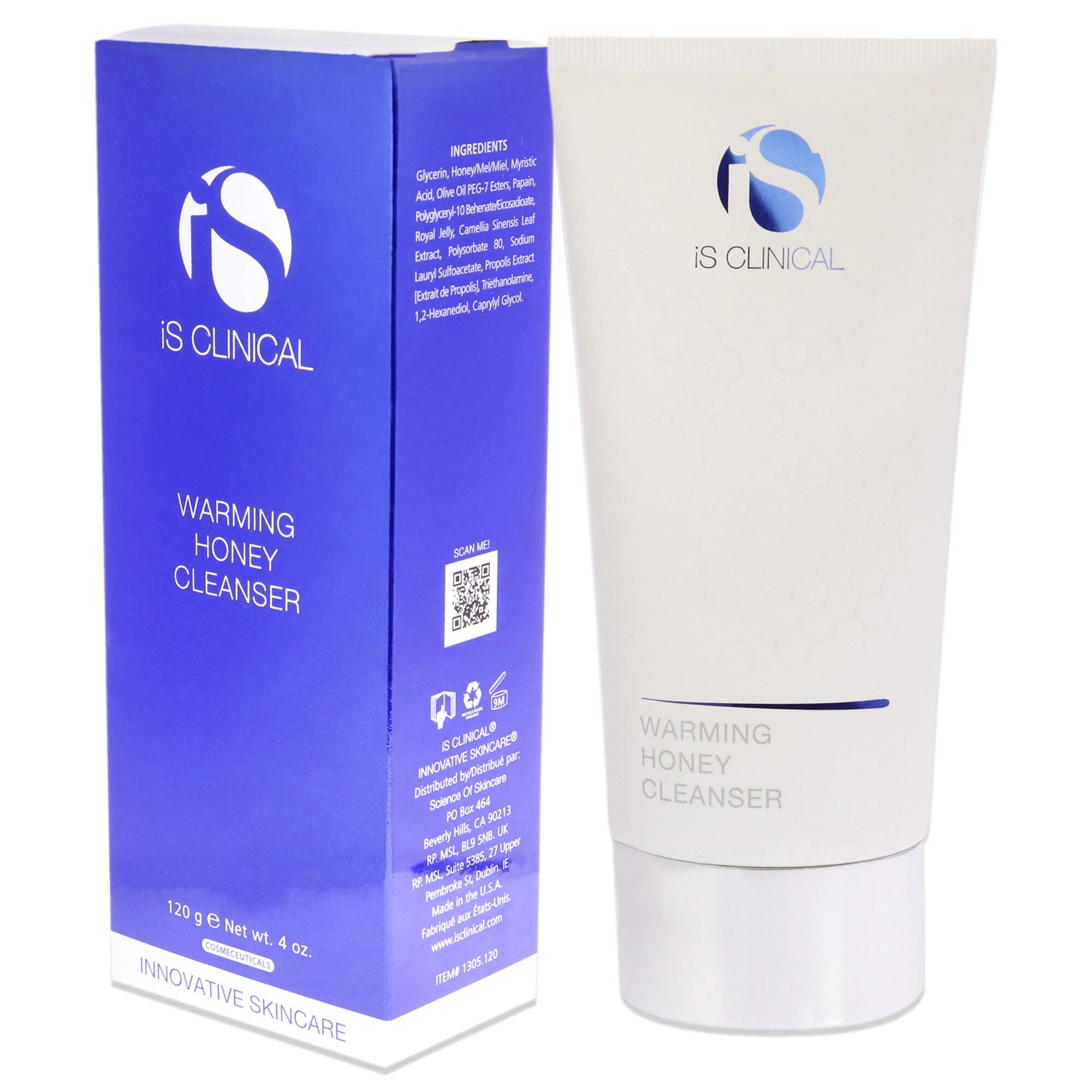 Warming Honey Cleanser by iS Clinical for Unisex - 4 oz Cleanser, See Description, alternate image number 3
