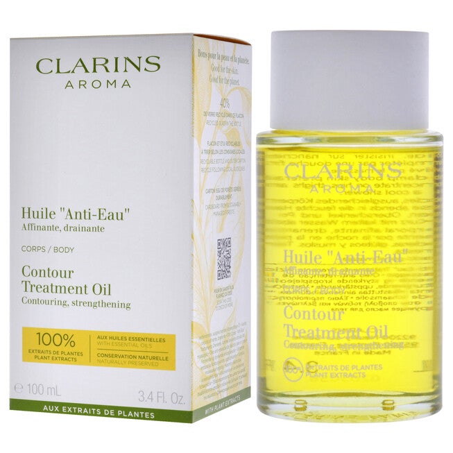 Contour Body Treatment Oil by Clarins for Unisex - 3.4 oz Treatment, , alternate image number 8