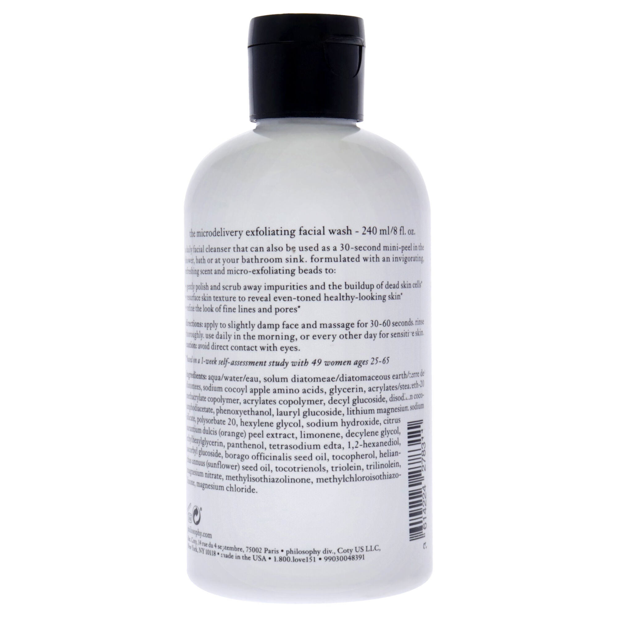 The Microdelivery Daily Exfoliating Wash by Philosophy for Unisex - 8 oz Cleanser, See Description, alternate image number 1