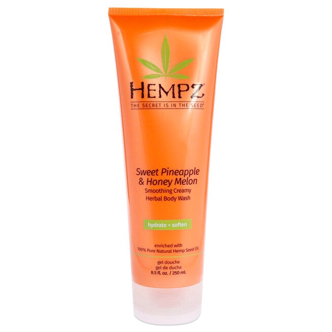 Sweet Pineapple and Honey Melon Herbal Body Wash by Hempz for Unisex - 8.5 oz Body Wash, See Description, hi-res image number 0