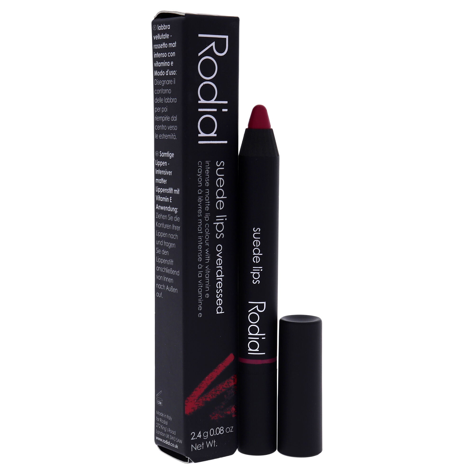 Suede Lips - Overdressed by Rodial for Women - 0.08 oz Lipstick, See Description, alternate image number 2