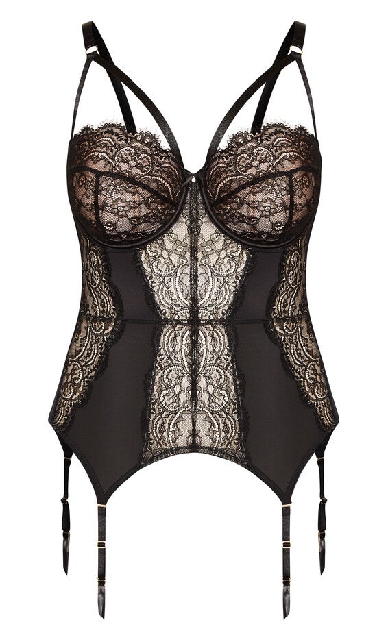 Boudoir Bustier - black, , alternate image number 2