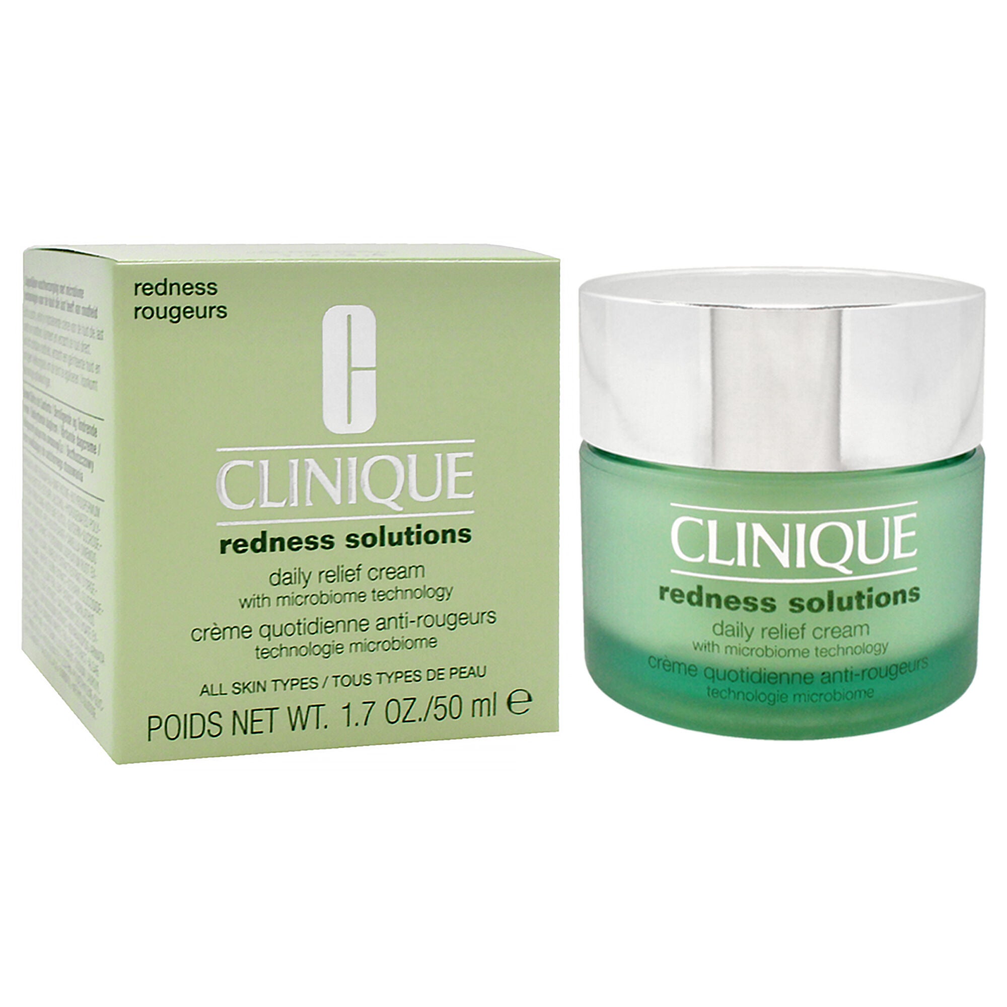 Redness Solutions Daily Relief Cream - All Skin Types by Clinique for Unisex - 1.7 oz Cream, See Description, alternate image number 2