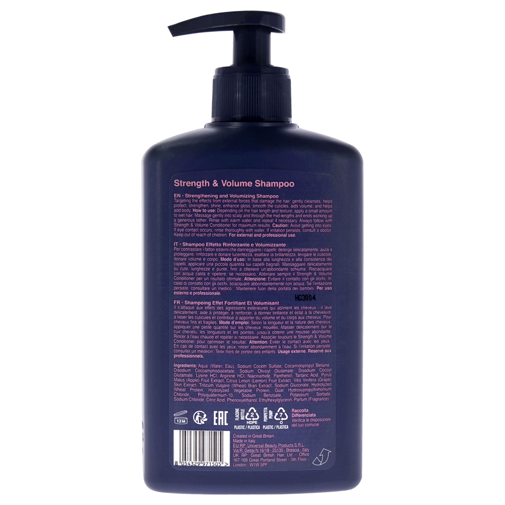 Strength and Volume Shampoo by Climaplex for Unisex - 13.52 oz Shampoo, See Description, alternate image number 1