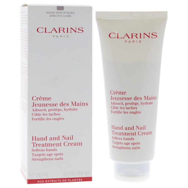 Hand and Nail Treatment Cream by Clarins for Unisex - 3.4 oz Cream, NA, alternate image number null