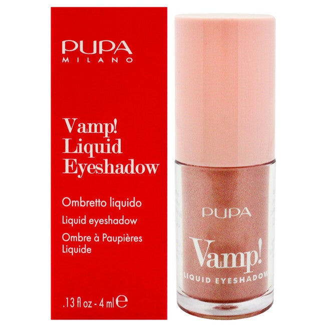 Vamp! Liquid Eyeshadow - 002 Golden Rose by Pupa Milano for Women - 0.13 oz Eye Shadow, See Description, hi-res image number 0