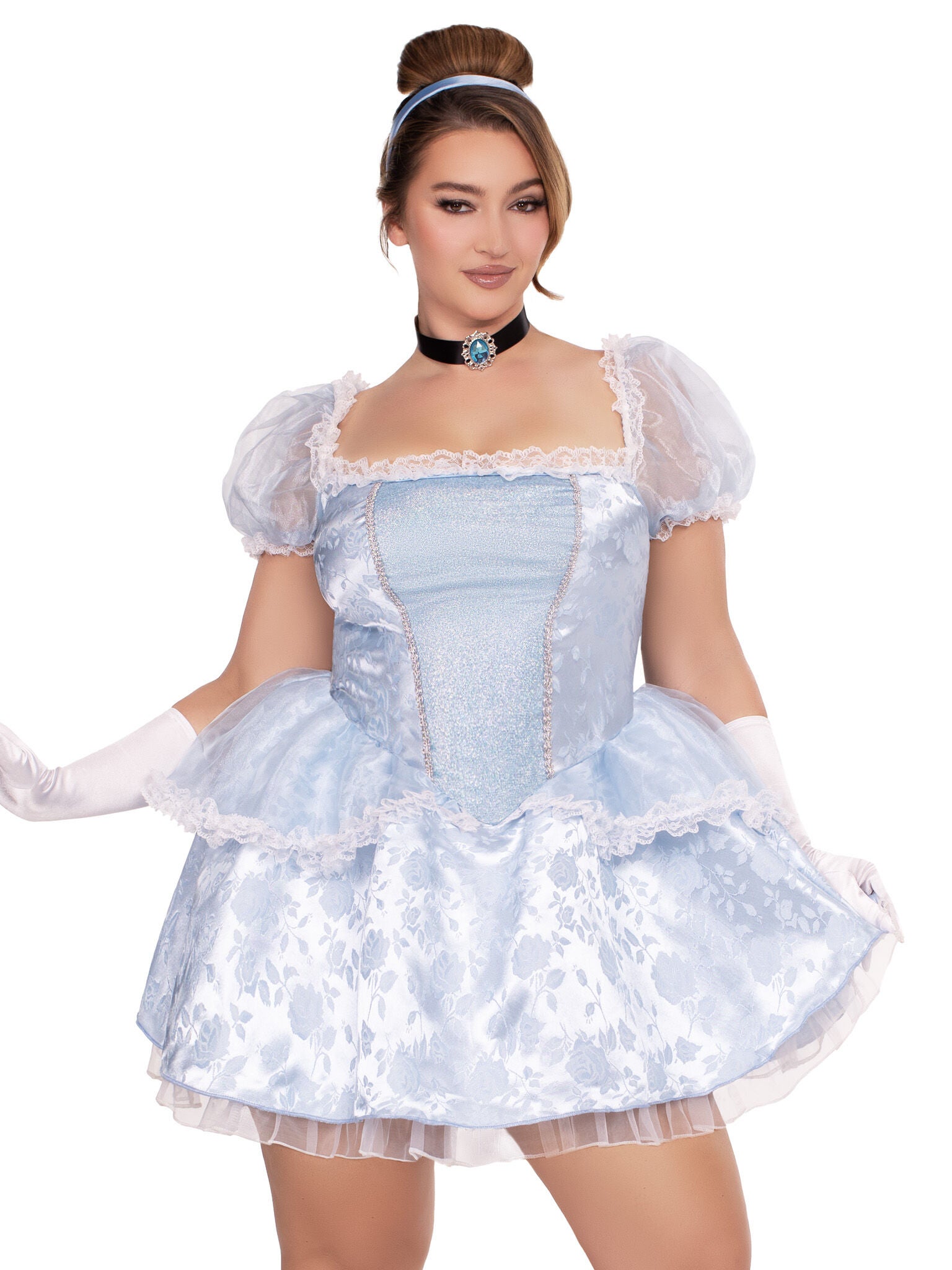 Cinderella Cutie Costume, Blue, hi-res image number 0