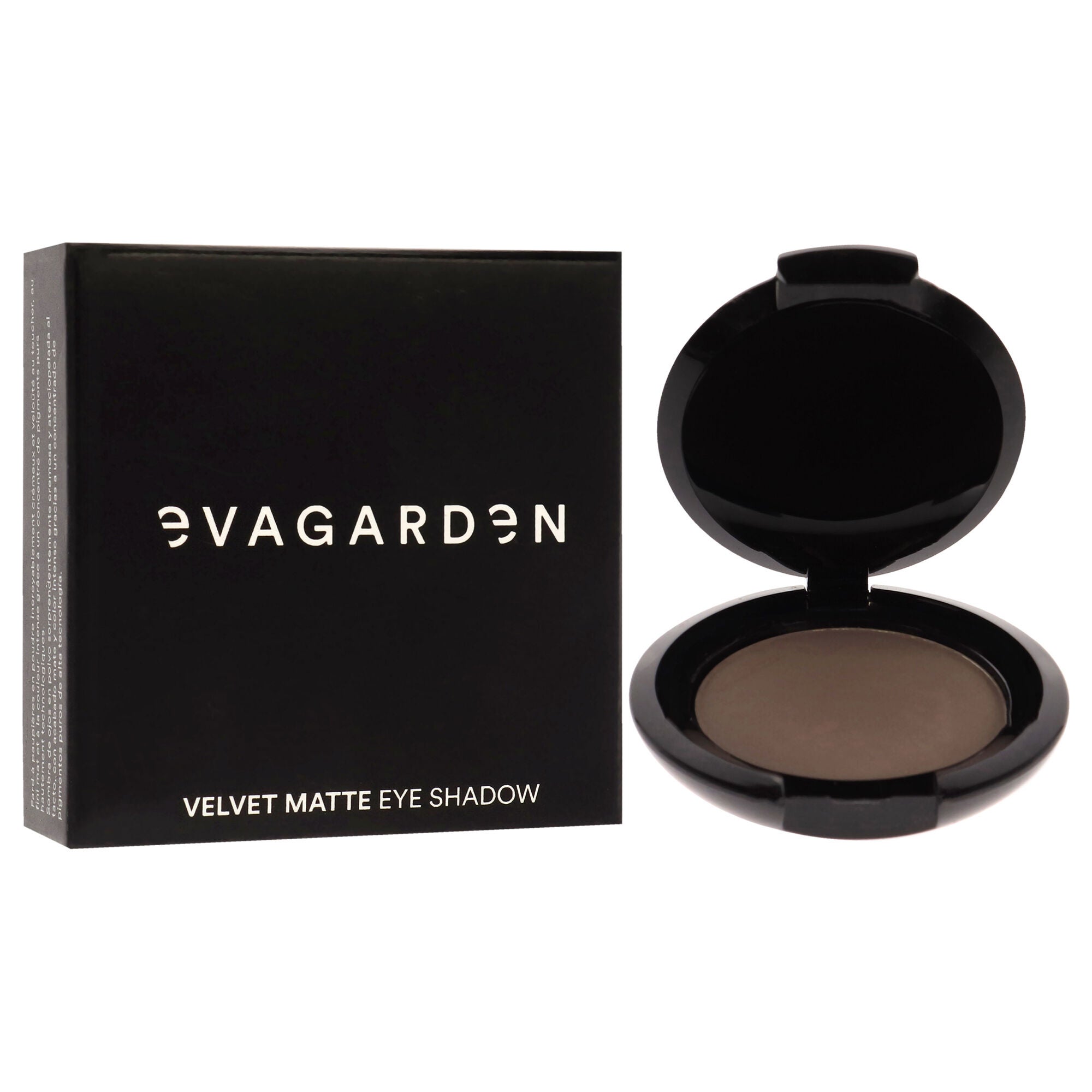 Velvet Matte Eyeshadow - 124 Iron by Evagarden for Women - 0.08 oz Eye Shadow, See Description, alternate image number 2